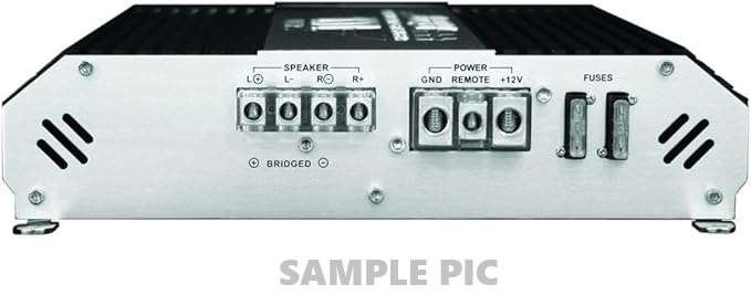 1,400W EARTHQUAKE AUDIO CAR AMPLIFIER