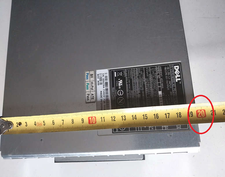 1,470 W PSU FROM DELL POWERDEDGE 6580 SERVER