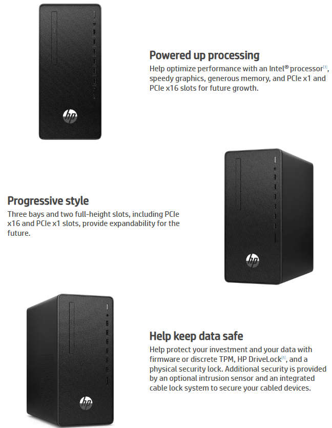 10th GEN Intel Core i5 - HP 290 G3 Tower PC