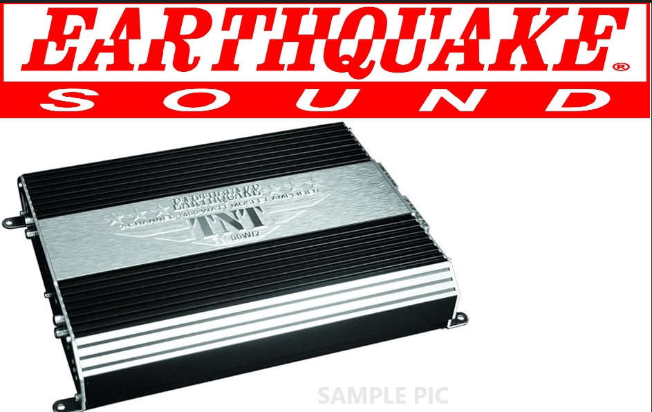 1,400W EARTHQUAKE AUDIO CAR AMPLIFIER