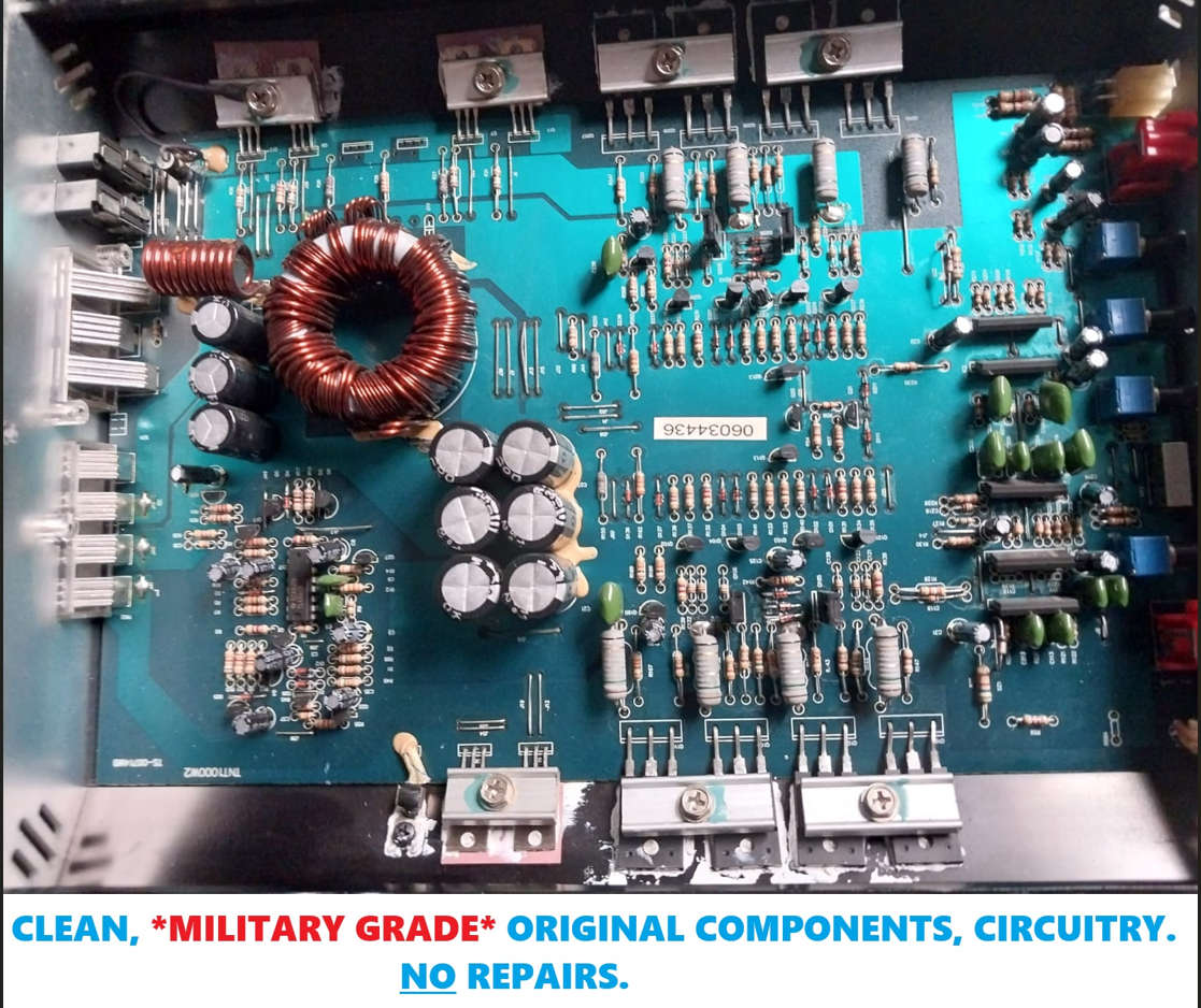 1,400W EARTHQUAKE AUDIO CAR AMPLIFIER