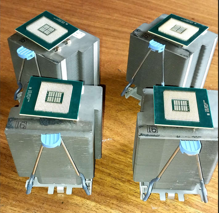 X4 SERVER RAM MODULES & X4 XEON CPU'S