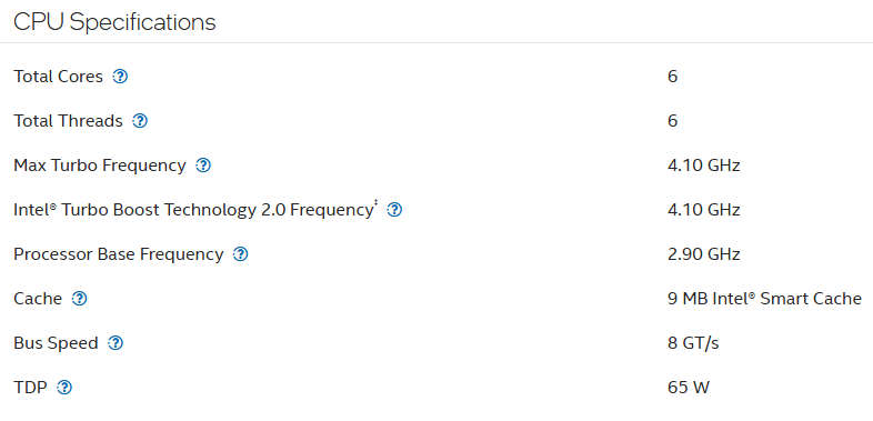 9TH GEN CPU (i5-9400) + 16GB DDR4 RAM