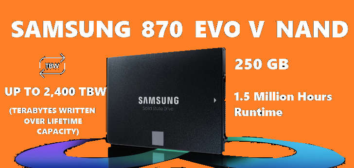 !! SAMSUNG EVO 250 GB SSD !!