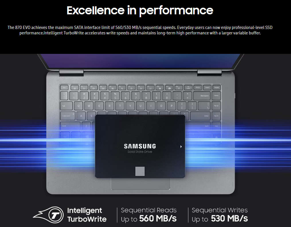 !! SAMSUNG EVO 250 GB SSD !!