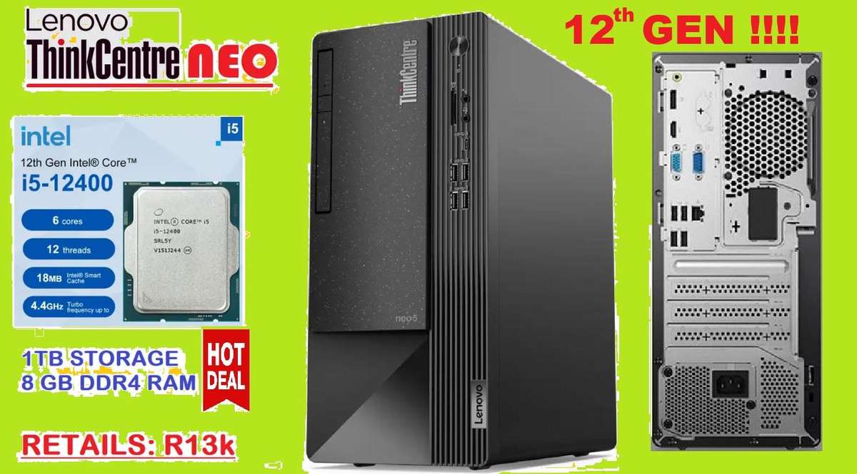 !LAST UNIT! i5 12th GEN LENOVO THINKCENTRE NEO 50T G3