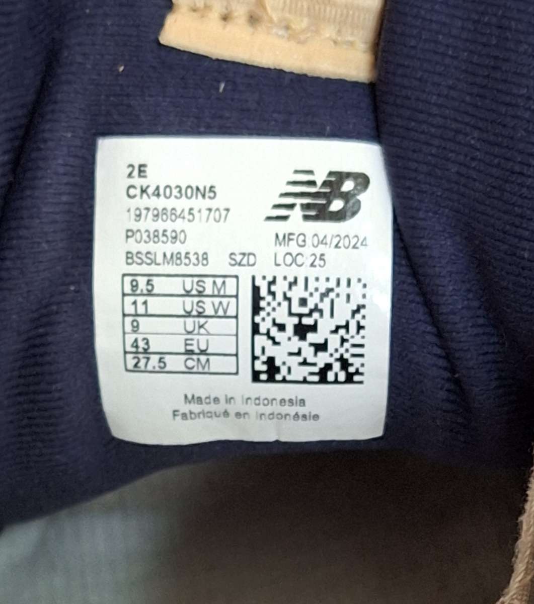 REDUCED New Balance CK4030N5 Cricket Bowlers spikes