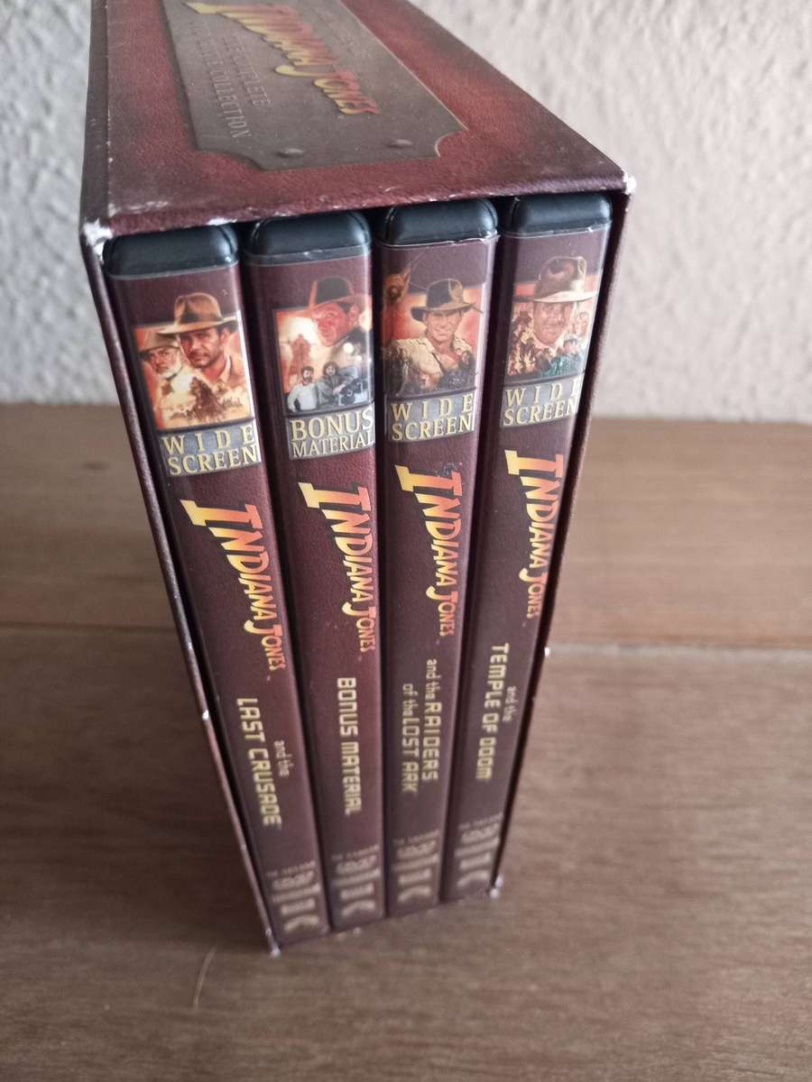Indiana Jones 4 DVD Movie Collection Boxset
