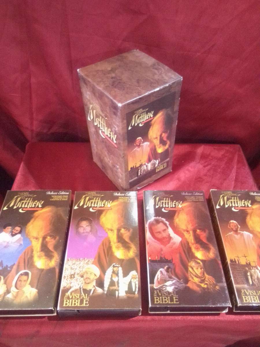 The Gospel According To Matthew Full Movie Movies - The Gospel according to Matthew Deluxe Edition VHS Boxset for