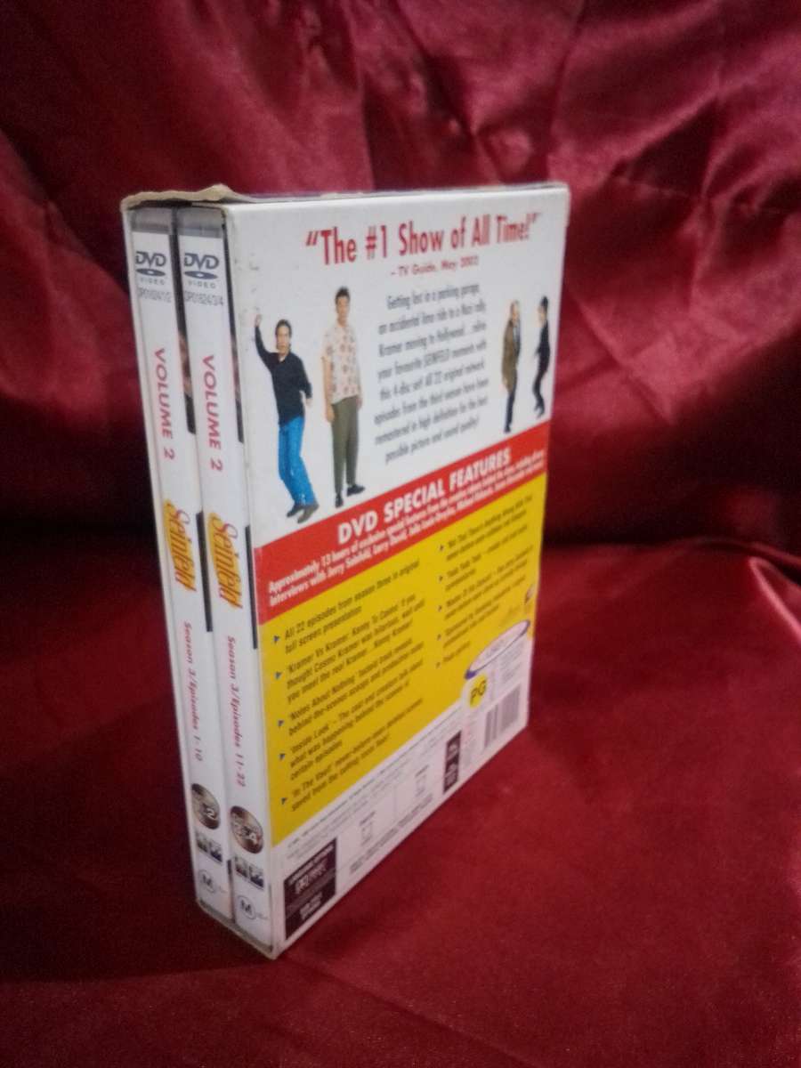 Seinfeld The Complete 3rd Season DVD Boxset