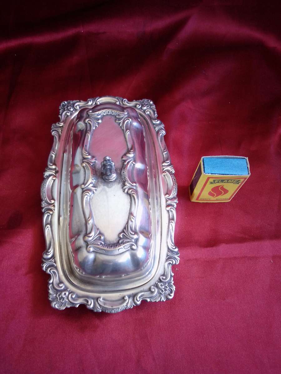 Vintage LOUIS Plate Butter Dish