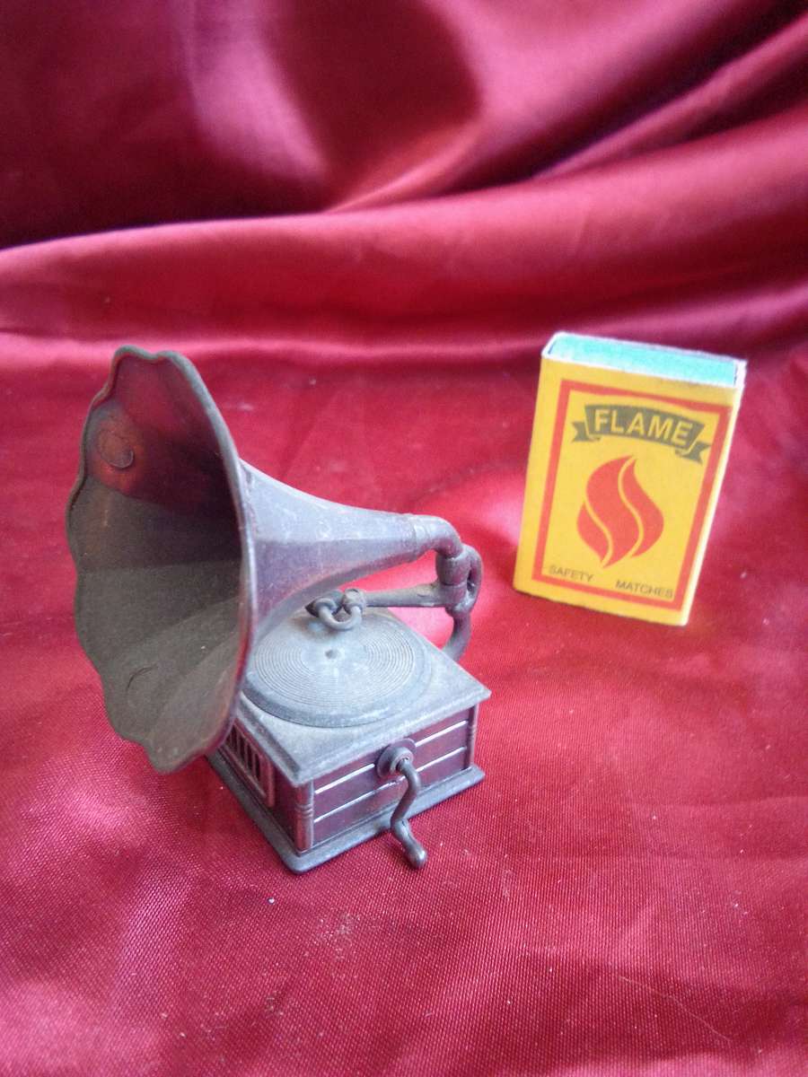 Old Diecast 'Gramophone' Pencil Sharpener