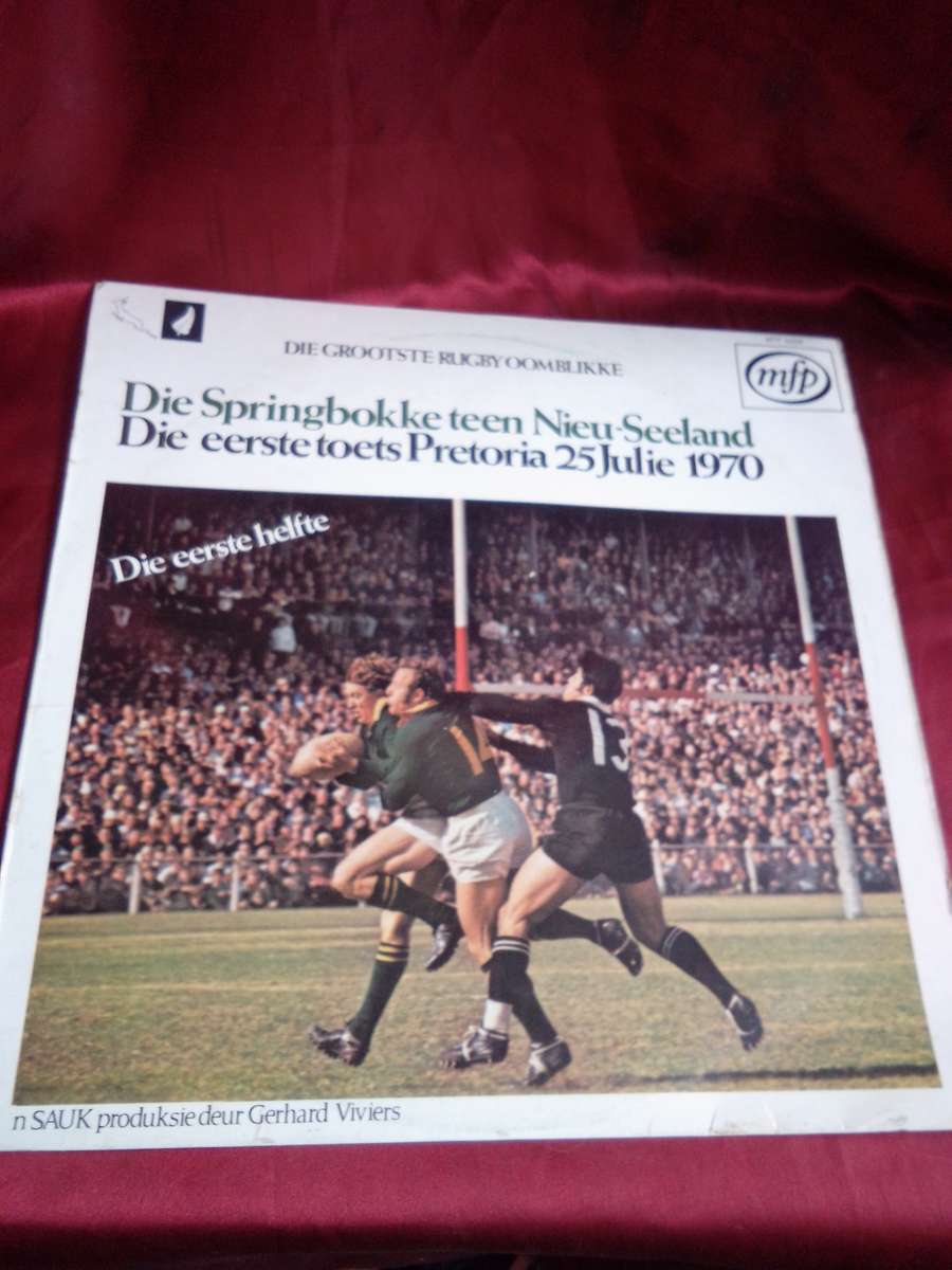 Springbokke teen Nieu Seeland (Eerste Helfte)25 July 1970 LP
