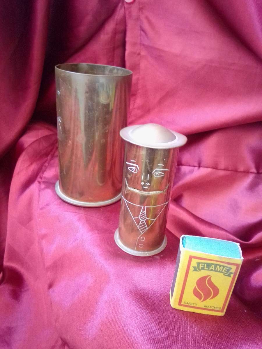 BERNDORF 1900 Brass Shell Casing (Trench Art)