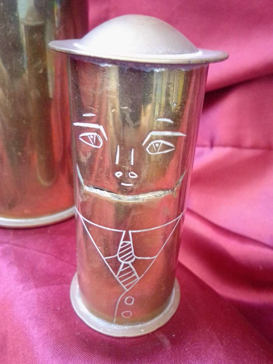 BERNDORF 1900 Brass Shell Casing (Trench Art)