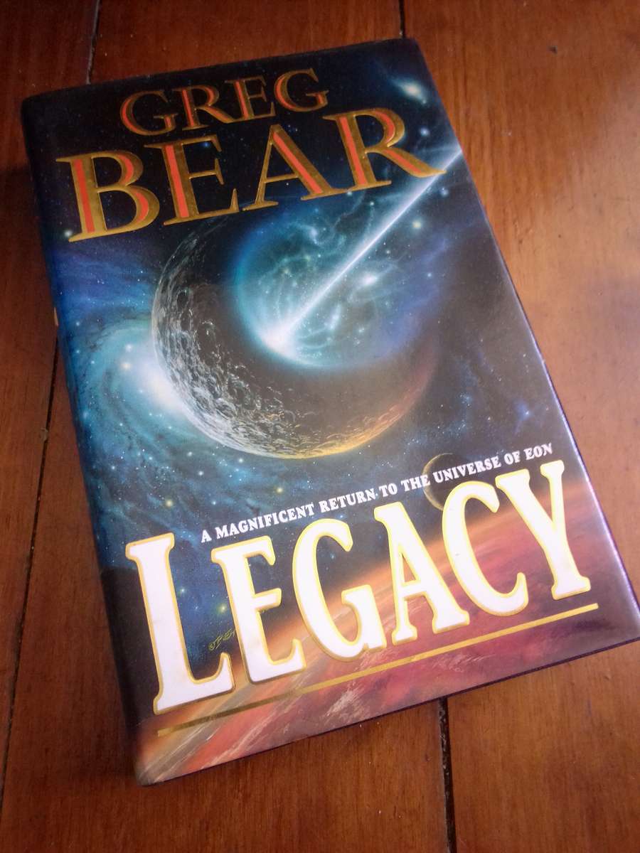 LEGACY - Greg Bear 1995 First Edition Hardcover