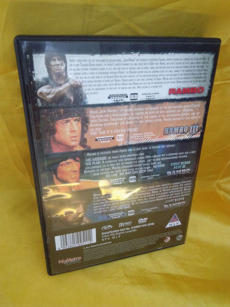 RAMBO DVD BOXSET