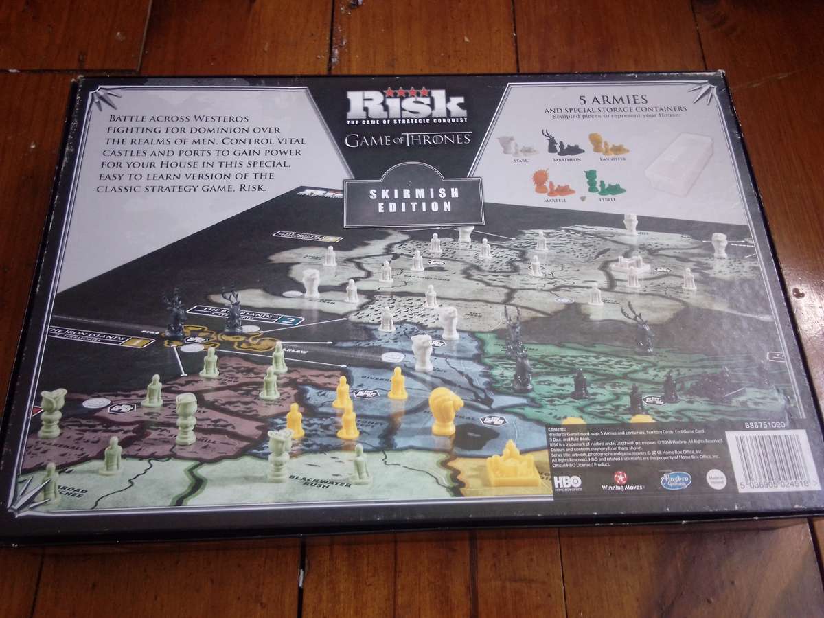 Game Of Thrones Risk
