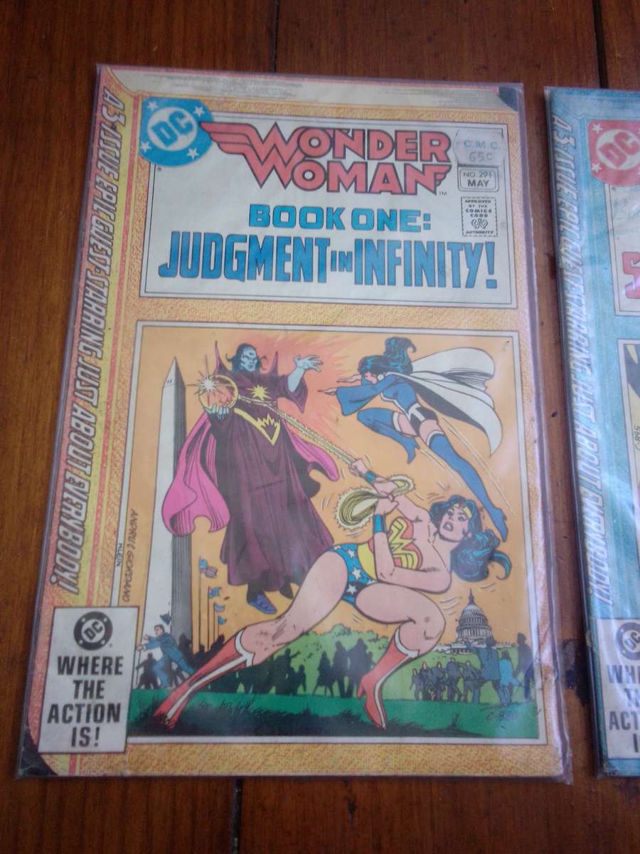DC Comics 1982 Wonder Woman Book 1 / 2 / 3 (Complete Set)
