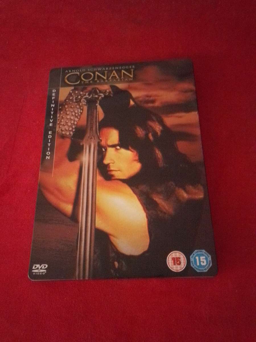 Steelbook DVD CONAN THE BARBARIAN 2 DISC DEFINITIVE EDITION
