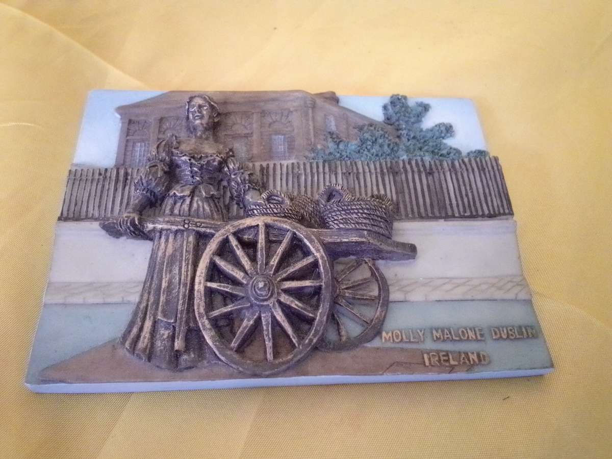 Molly Malone Dublin Ireland Resin Mould