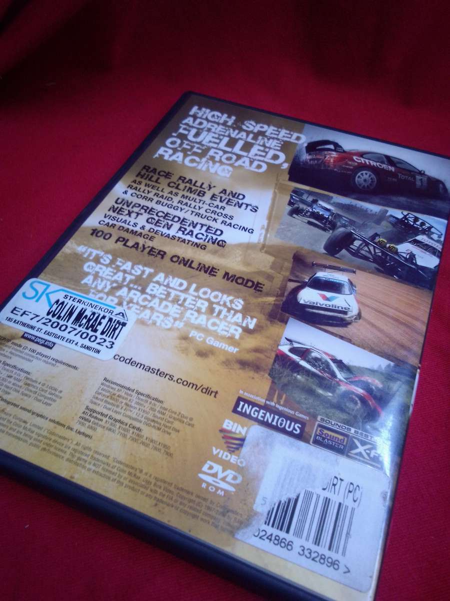 Colin McRae DIRT PC