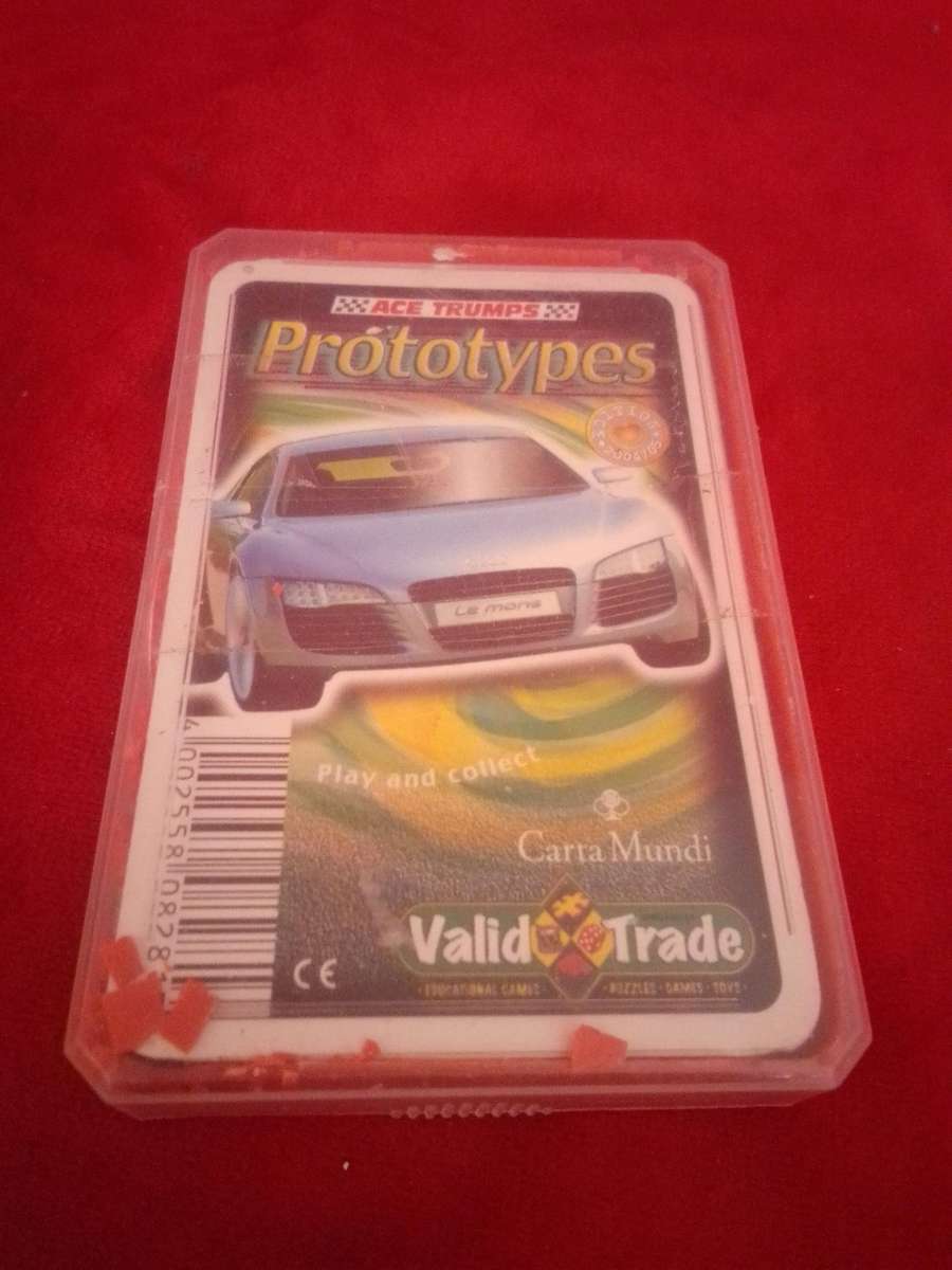 Ace Trumps Prototypes