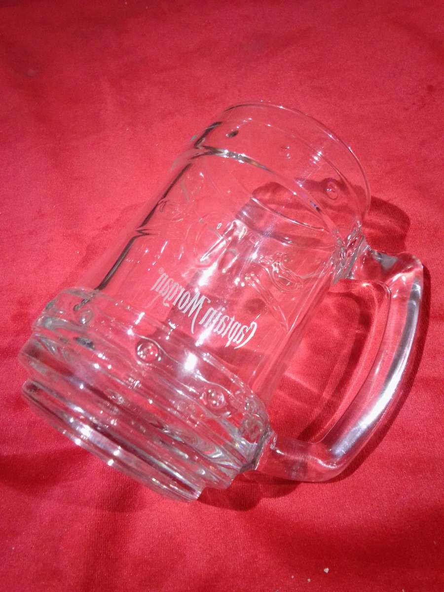 Captain Morgan Barrel Shaped Glass Mug