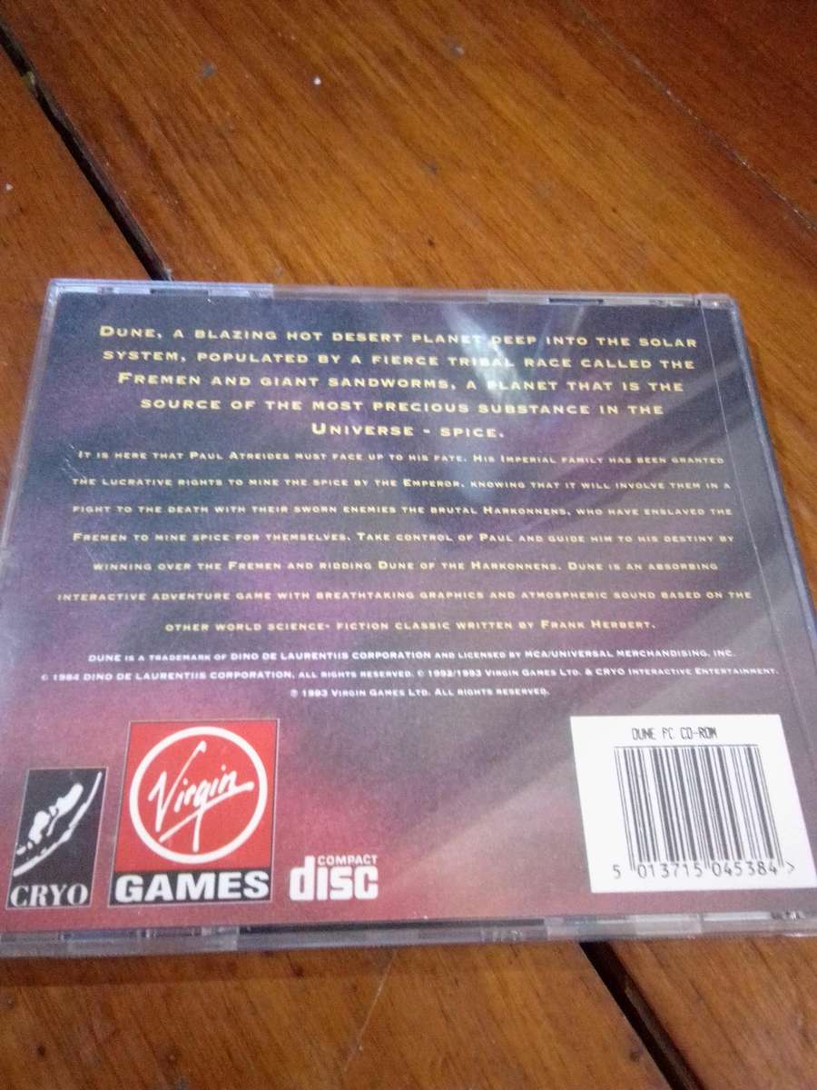 Rare 1993 DUNE by Virgin Games PC
