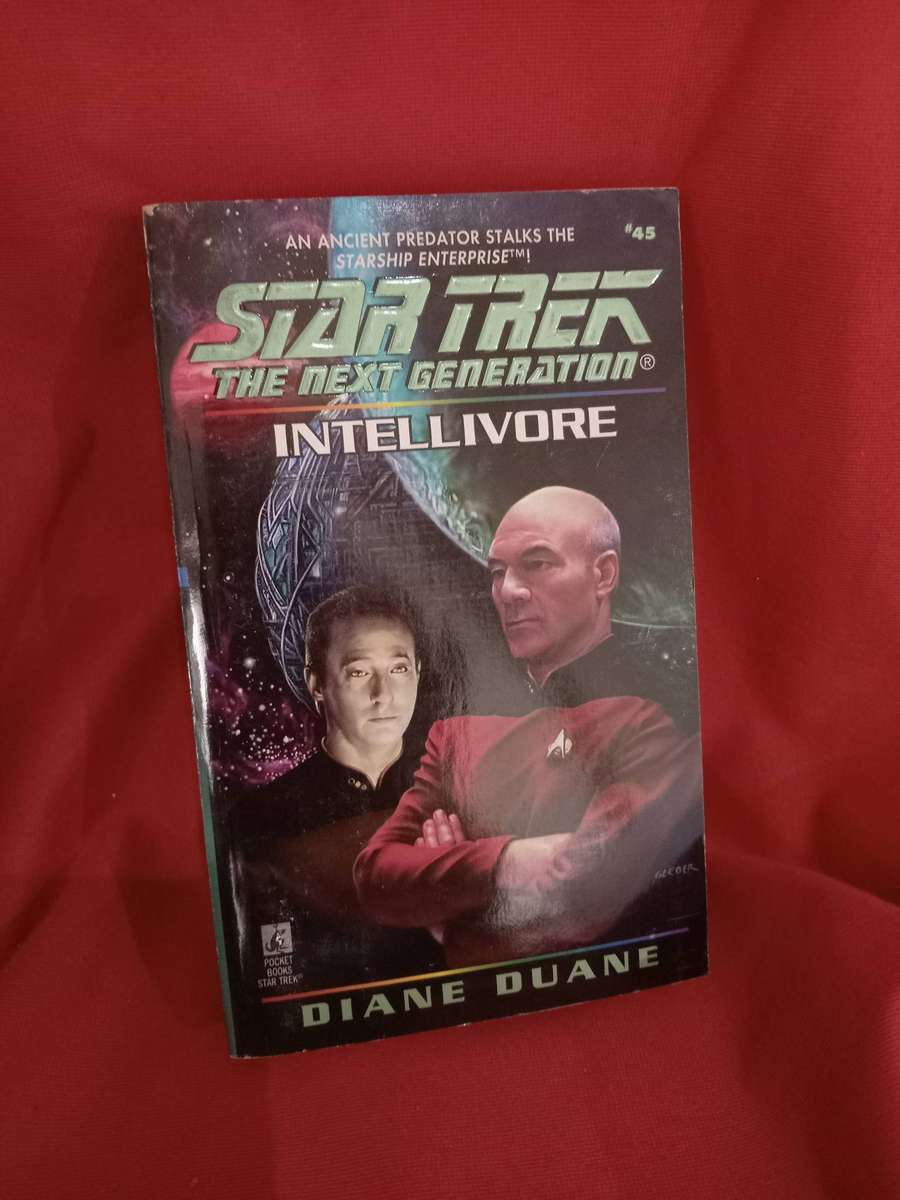 Star Trek TNG #45 INTELLIVORE 1997 Paperback