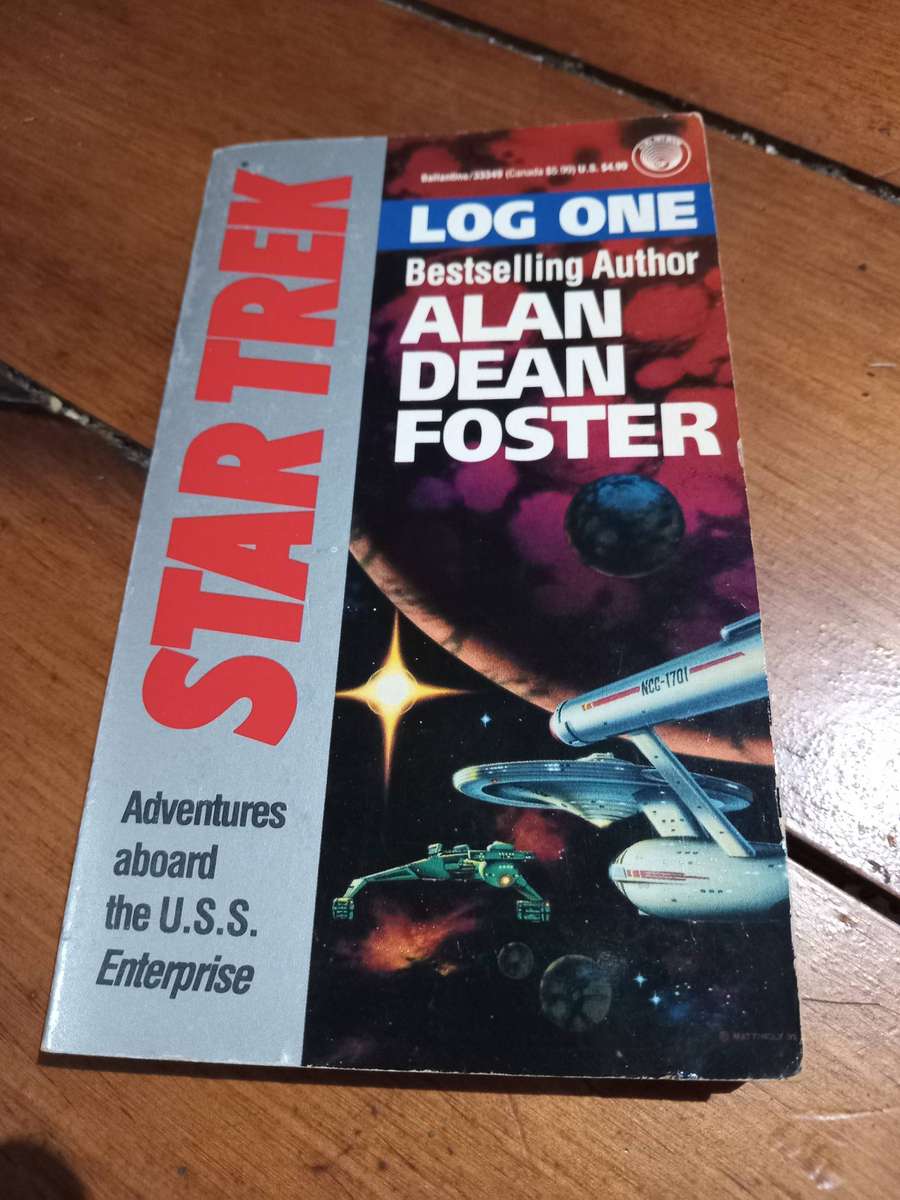 Star Trek LOG ONE 1992 Paperback