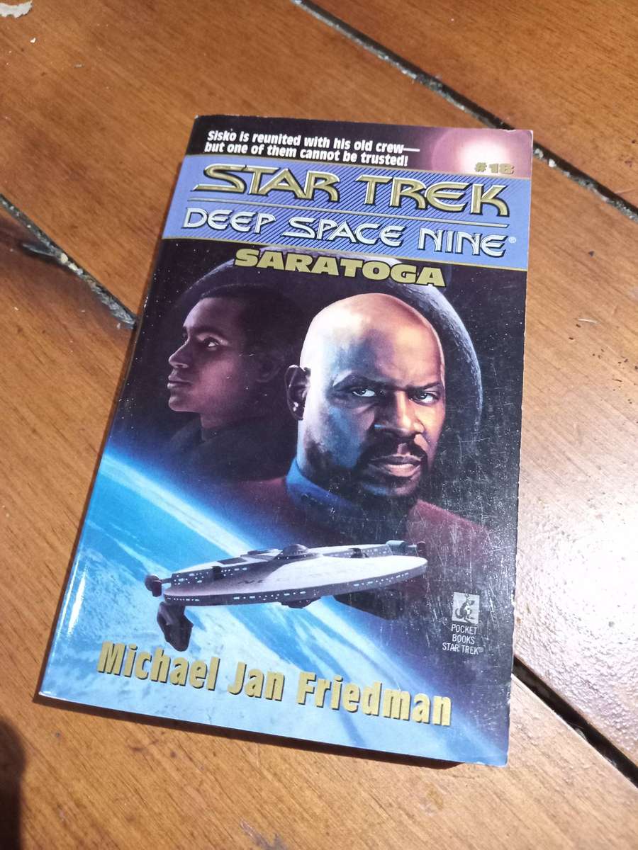 Star Trek Deep Space Nine #18 SARATOGA 1996 Paperback