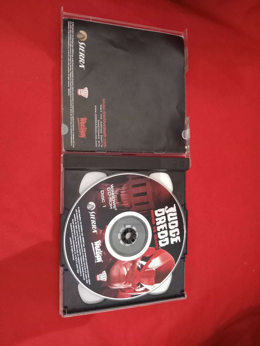 Rare 2003 JUDGE DREDD - DREDD VS DEATH PC