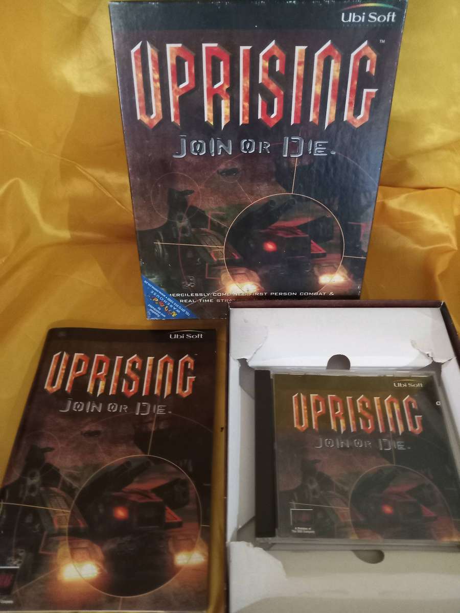 UPRISING - JOIN Or DIE 1996-97 Big Box PC