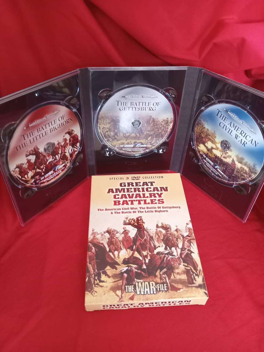 Great American Cavalry Battles Special 3 Disc DVD Collection Boxset