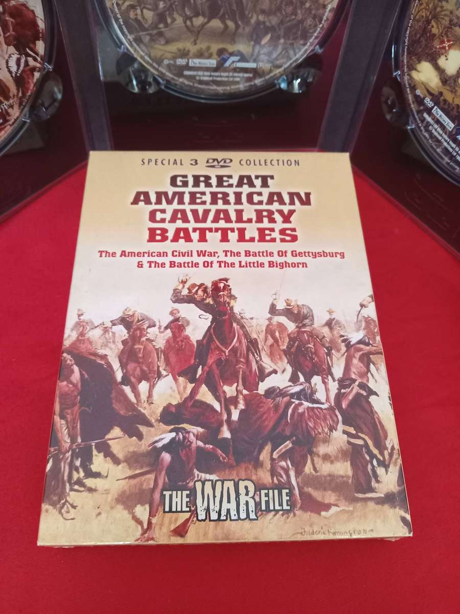 Great American Cavalry Battles Special 3 Disc DVD Collection Boxset