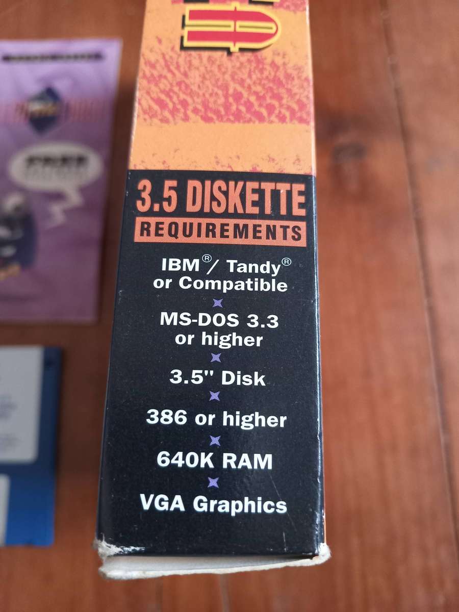 1994 Deep Sea Pinball 3.5' Disc Big Box PC