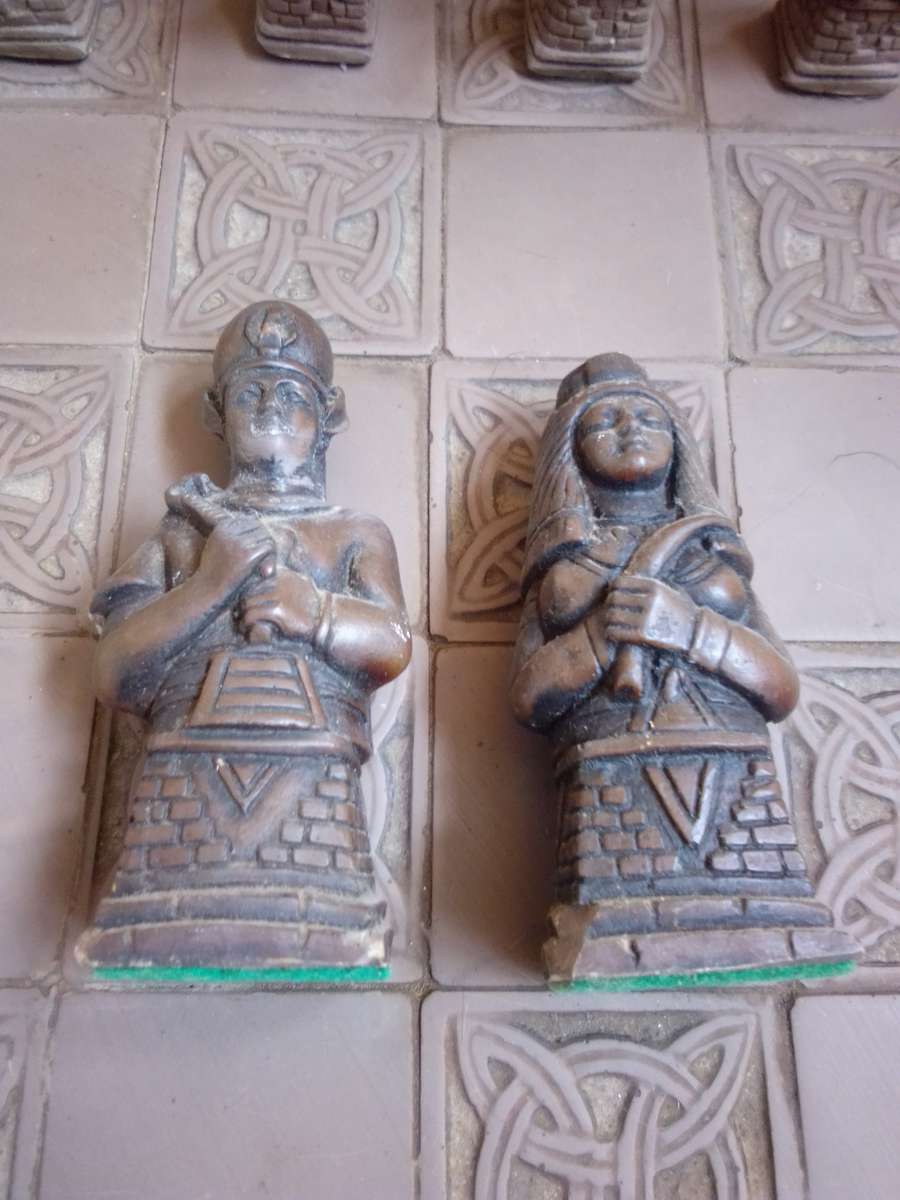 1940's Egyptian Chess Set (Complete)