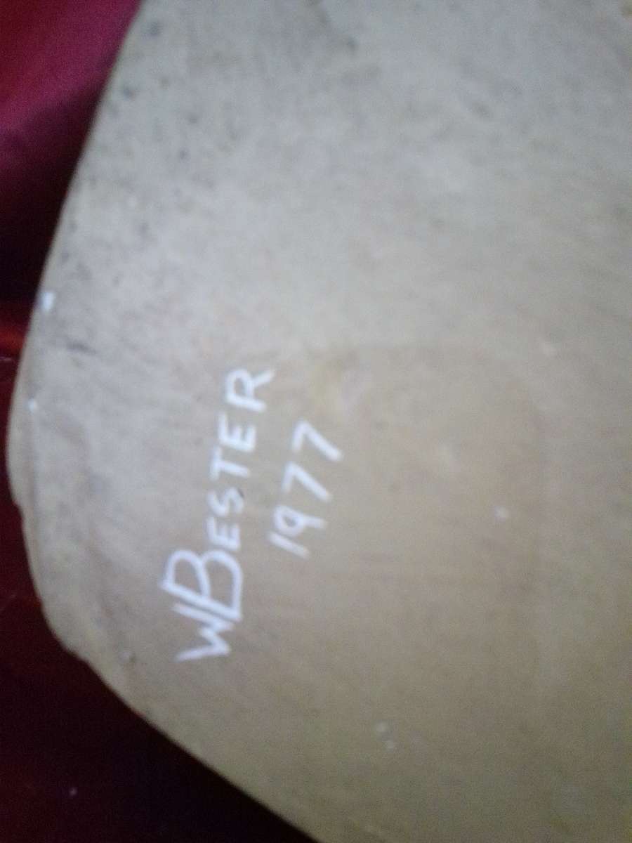 Willie Bester (1956 -) Renowned SA Painter, Sculptor & Collage Artist 'Khoisan Figure 1977'