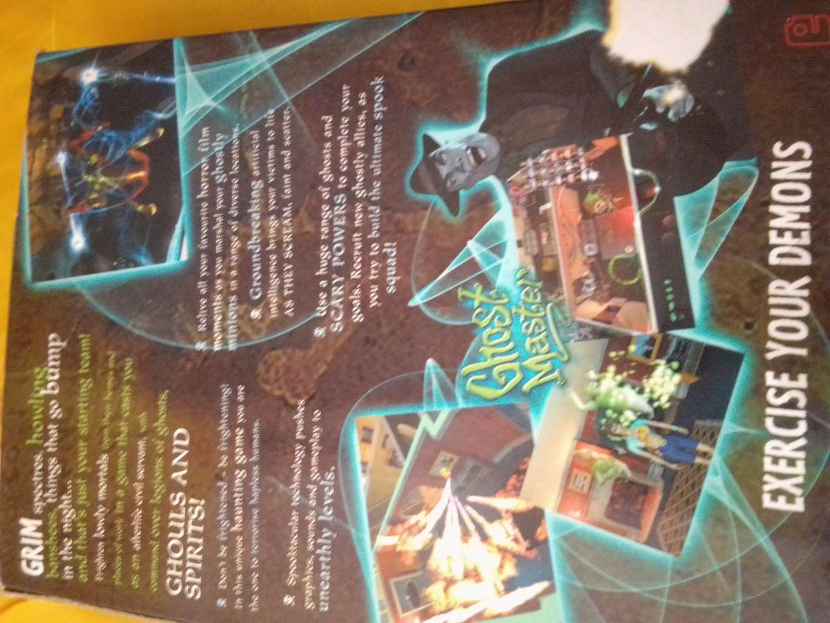 2003 Ghost Master PC Boxset (Complete)