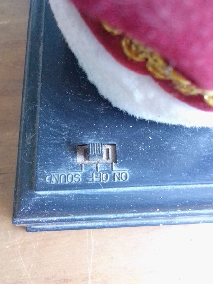 Large 1970's B & D Battery Operated Mechanical Father Christmas