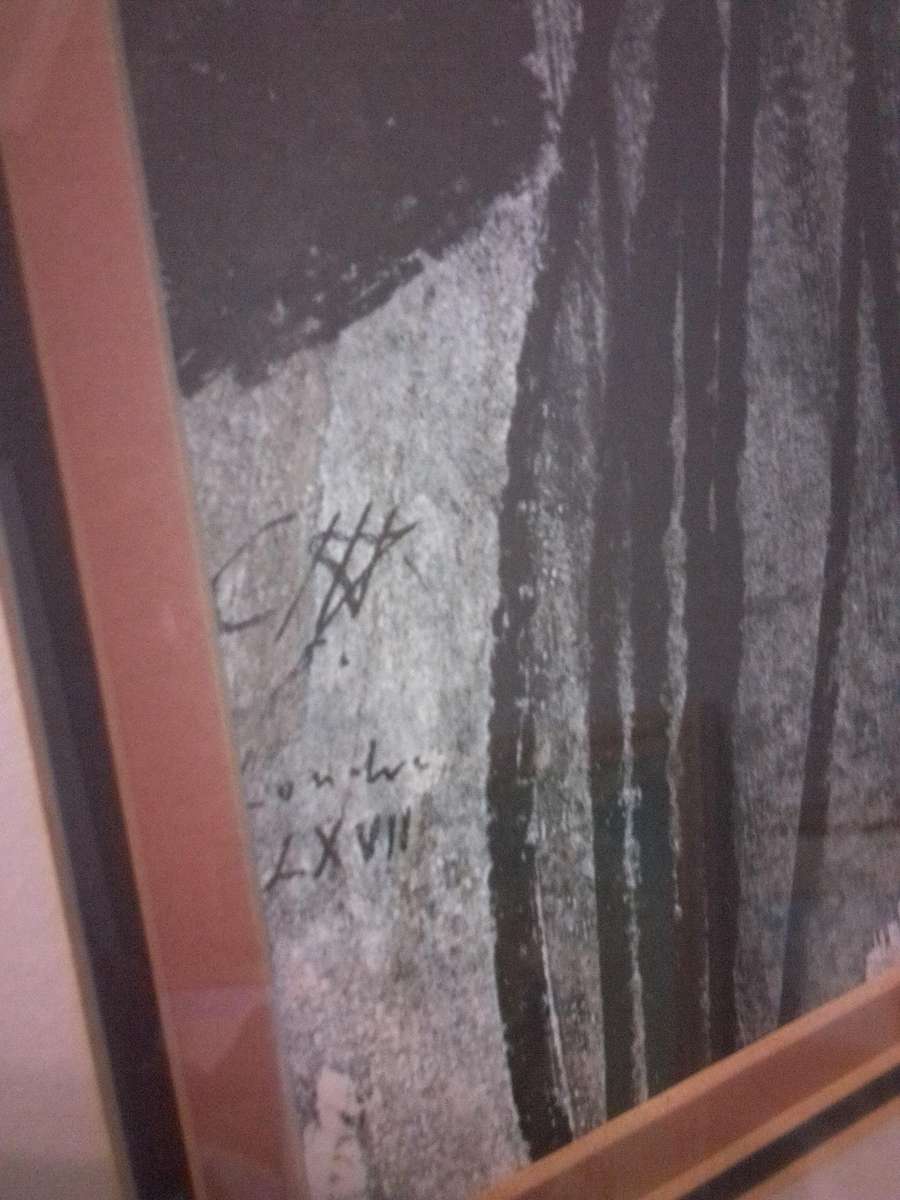 Famous Italian Artist Pietro Annigoni (1910 - 1988) Signed Print Dated 67'