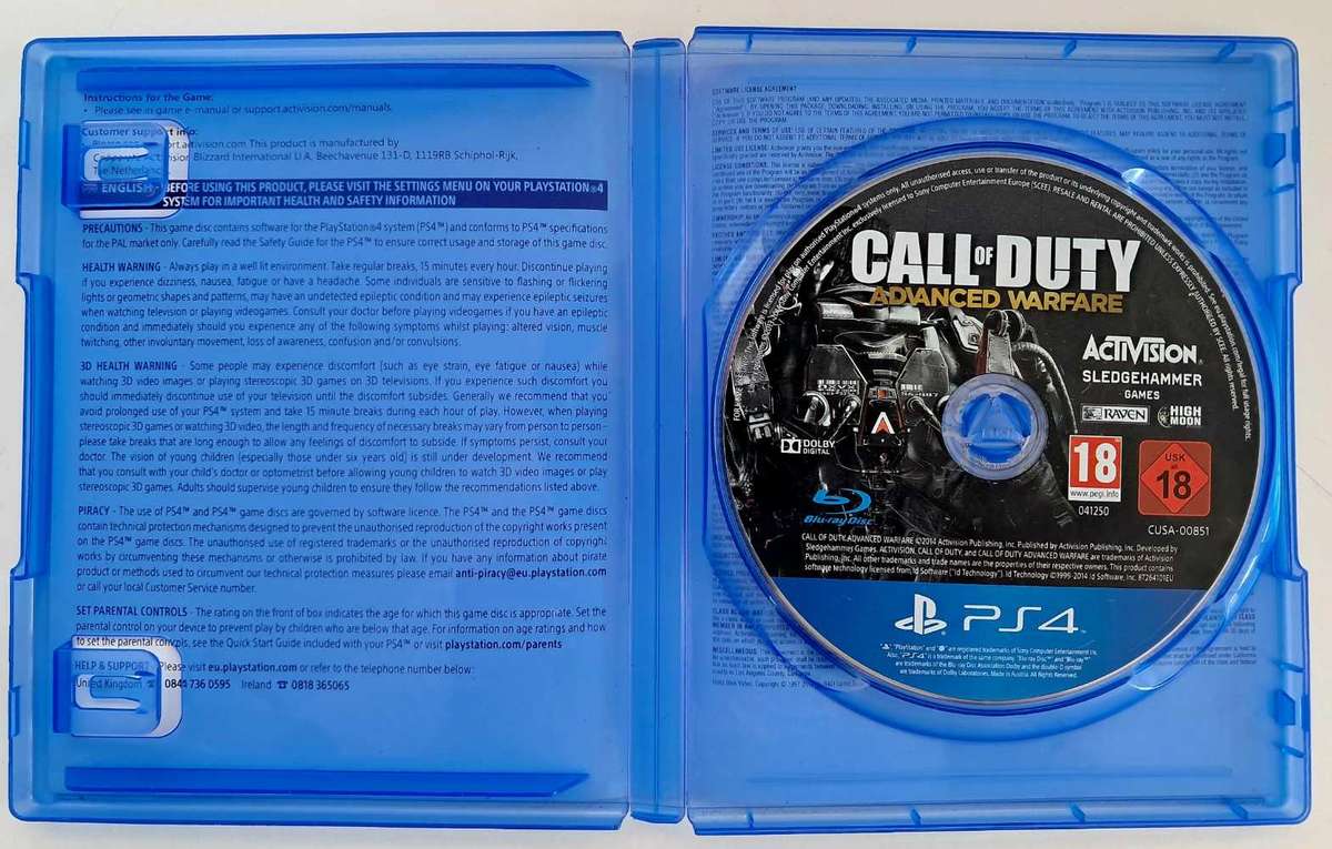 Call Of Duty: Advanced Warfare [Day Zero Edition] for Ps4 - Good Condition