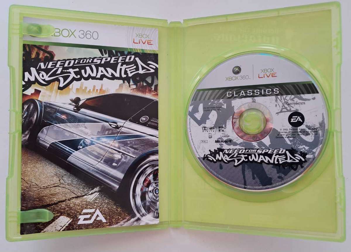 Need For Speed: Most Wanted [Classics]  for Xbox360 Complete Game + Manual - Good Condition!
