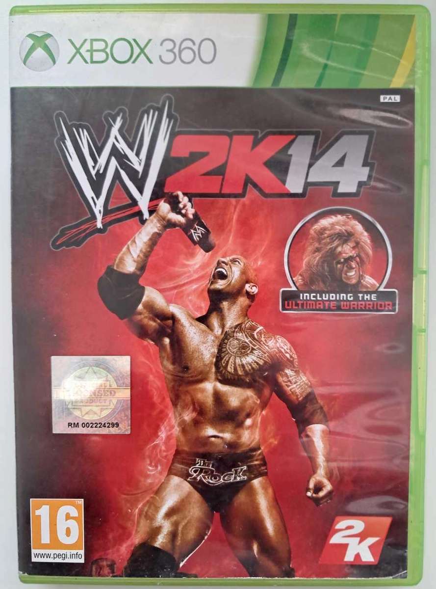 WWE 2K14 for Xbox360 Complete Game + Manual