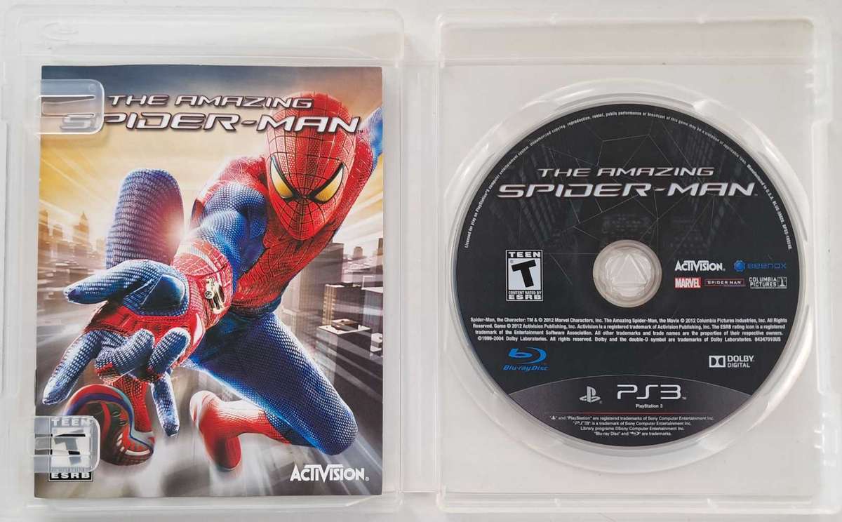The Amazing Spiderman for PS3 Complete Game + Manual- Good Condition