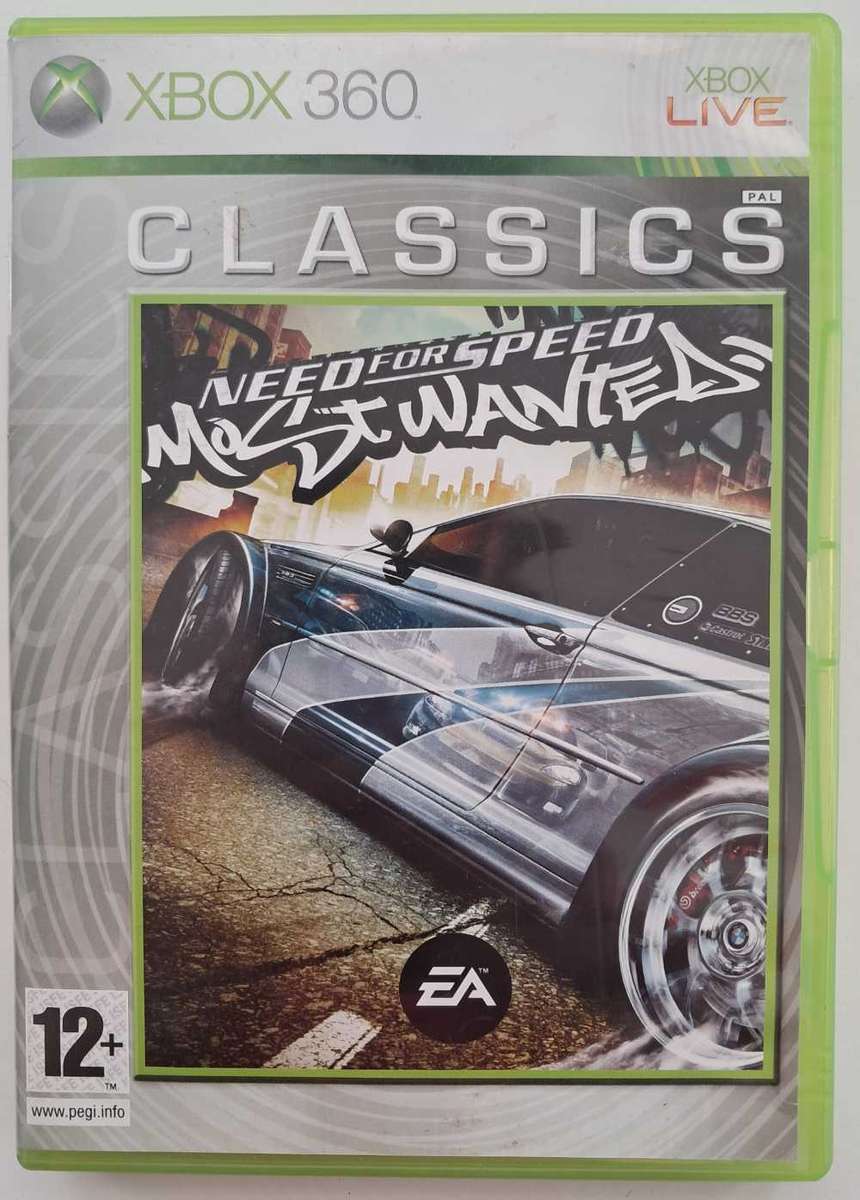 Need For Speed: Most Wanted [Classics]  for Xbox360 Complete Game + Manual - Good Condition!