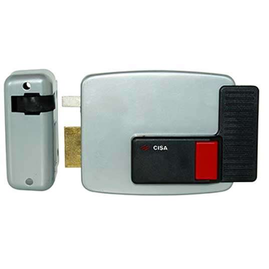 Cisa Electronic Rim lock LH In Open WOOD