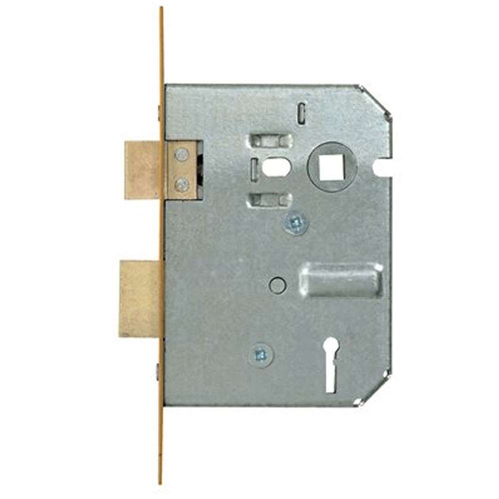 Yale 2 Lever Galvanised Sashlock PB