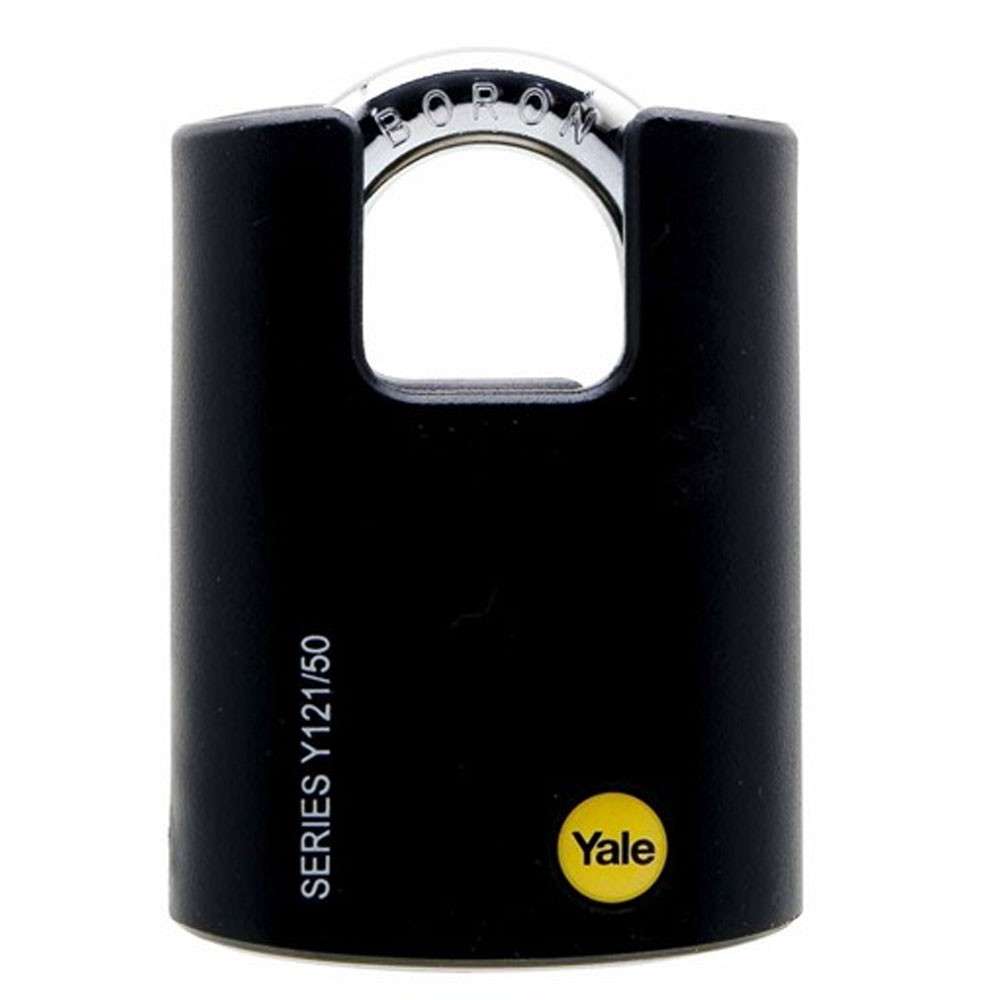 Yale Brass Padlock 50mm w/ Cover CS